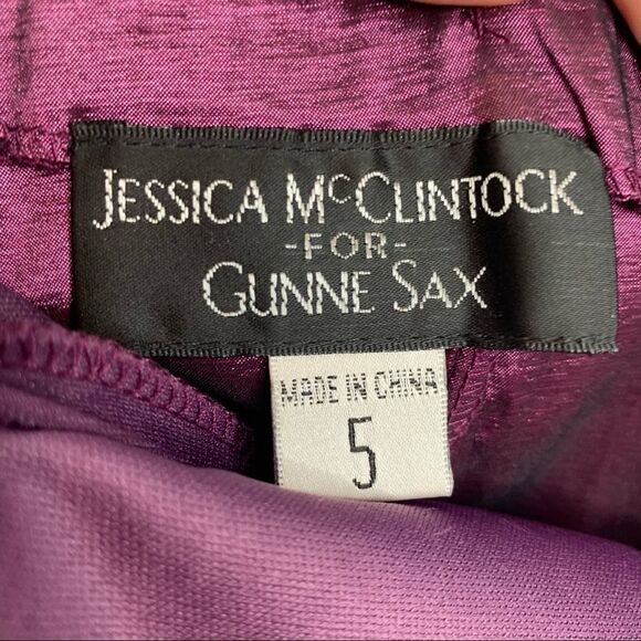 Gunne Sax Strapless Mini Dress - Picture 5 of 7